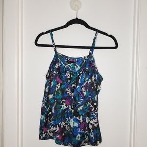 Blue colorful camisole
